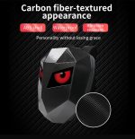 Rucsac Model IRON MAN pentru motociclete cu LED-uri, spatiu depozitare casca, protectie hardshell, ergonomic, port USB, laptop, impermeabil, Negru - imagine 4