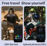 Rucsac Model IRON MAN pentru motociclete cu LED-uri, spatiu depozitare casca, protectie hardshell, ergonomic, port USB, laptop, impermeabil, Negru - imagine 6